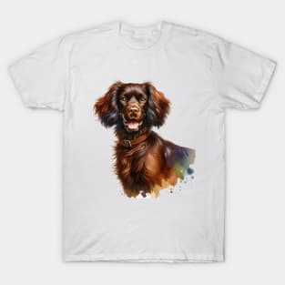 Boykin Spaniel Watercolor - Beautiful Dog T-Shirt